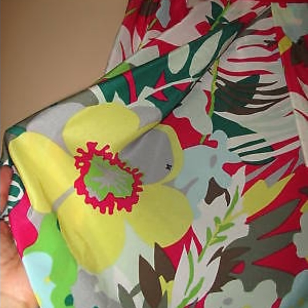 Missoni Silk Skirt Floral Scarf Pink Coquette Y2K Vintage Luxury Size XS New - Picture 8 of 16